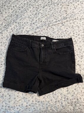 Black Women’s Denim WONDERLY Shorts - 14 R